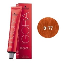 Coloração 8-77 Louro Claro Cobre Extra Igora Royal Schwarzkopf 60g