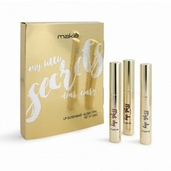 Kit Gloss Labial My Little Secrets Makiê 3x8ml