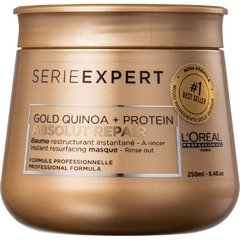 Kit Shampoo 300ml + Condicionador 200ml + Máscara 250g Gold Quinoa + Protein L'Oréal -  Le Poche Cosméticos