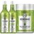 Kit Shampoo + Condicionador + Máscara Résistance Fibra de Bambu 3x1000ml Inoar