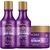 Kit Shampoo Desamarelador + Condicionador + Máscara Absolut Speed Blond 3x250ml Inoar