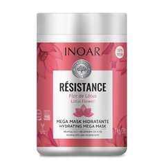 Kit Shampoo + Máscara Résistance Flor de Lótus 2x1000ml Inoar na internet