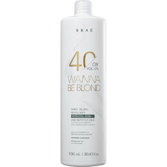 Água Oxigenada 40 Volumes 12% Wanna Be Blond 900ml Braé