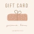 GIFT CARD ( Elegí el monto ) - comprar online