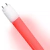 LAMPADA TUBULAR LED 18W COLORIDA VERMELHO - comprar online