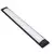 LUMINARIA LED LINEAR PRETA 120CM 40W 6500K BRANCO FRIO BIVOLT