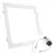 PLAFON DE LED QUADRADO EMBUTIDO BRANCO 24W 3000K BRANCO QUENTE