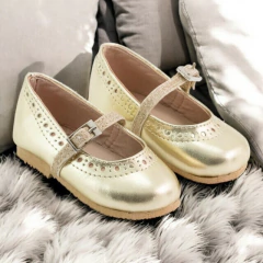 Mod. Ana - Charol Oro - Talles 17 al 23 - comprar online