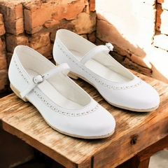 Mod. Guillermina Picada - Blanco - 24 al 41 - comprar online