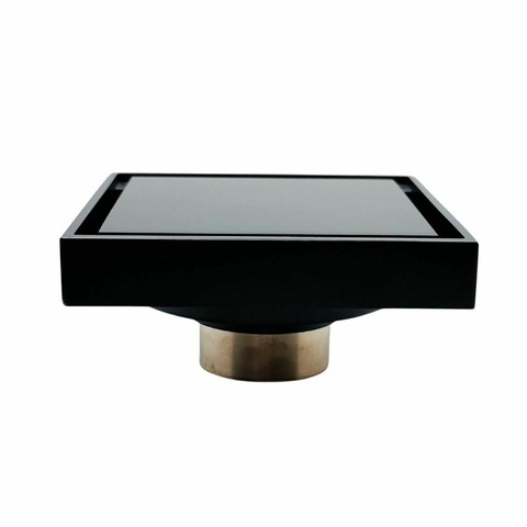 Coladera para baño negro mate COL10N