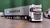Miniatura carreta scania branca