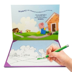TRÊS PORQUINHOS COLORIR - comprar online