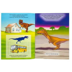 LIVRO COM FANTOCHE DINO - comprar online
