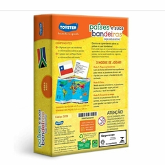 PAISES E SUAS BANDEIRAS - comprar online