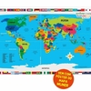 PAISES E SUAS BANDEIRAS - Novelty Brinquedos Educativos