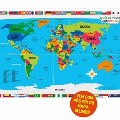 PAISES E SUAS BANDEIRAS - Novelty Brinquedos Educativos