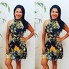 Vestido Neoprene de gola