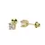 Brincos Em Ouro 18k Com Diamantes - Código: AZ287