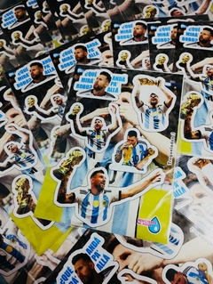 Stickers Autoadhesivos Messi C/ La Copa - comprar online