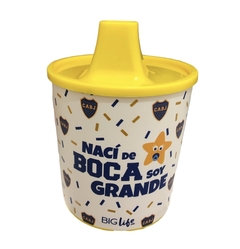 Taza Tapa Pico C/ Licencia Oficial Boca Juniors