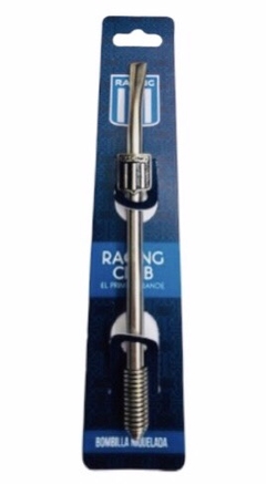 Bombilla Acero Inoxidable Racing Club - comprar online