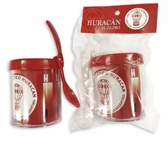 Taza de Plastico Con Cucharita Con Soporte Huracán