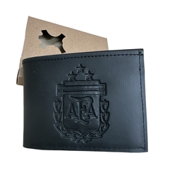 Billetera De Cuero En Caja Argentina AFA
