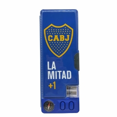 Cartuchera Mecánica C/ Licencia Boca Juniors