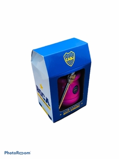 Mate Caja C/Bombilla Mujer Boca Juniors - comprar online