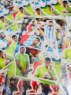 Stickers Autoadhesivos Dibu / Messi Festejos