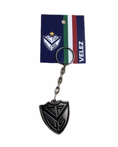 Llavero Escudo Niquelado Vélez Sarfield