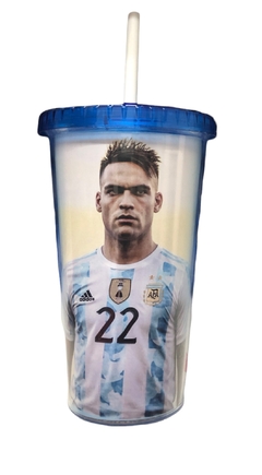 Vaso Cancún C/ Sorbete Lautaro Martinez