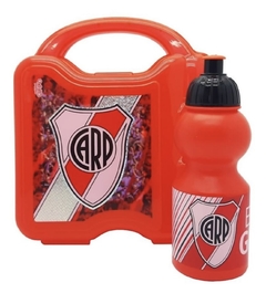 Lonchera + Botella Sport C/ Licencia River Plate