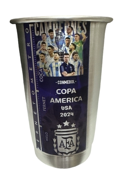 Fernetometro 1 Litro AFA Copa América USA 2024 Campeón