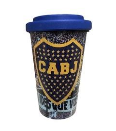 Vaso Café Termico C/ Tapa Boca Juniors - comprar online