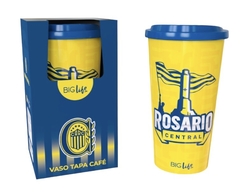 Vaso Café C/ Tapa 20oz Deco C/ Caja C/ Licencia Rosario Central