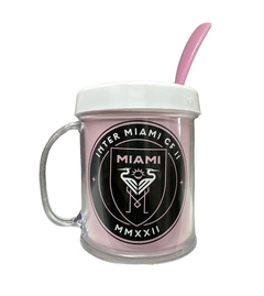 Taza De Plástico C/ Cucharita Miami Escudo - comprar online