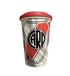 Vaso Café Termico C/ Tapa River Plate - comprar online