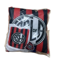 Set Bebé Almohadon 25x25 + Babero + Porta Chupete San Lorenzo