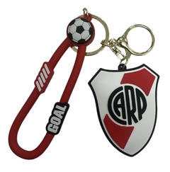 Llavero 3D Importado Escudo River Plate