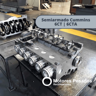 Semiarmado Cummins 6CT | 6CTA | 8.3 L.