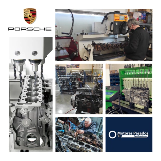 Rectificación motores Porsche