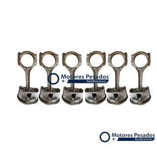 Pistones armados con bielas para motor Chrysler Pentastar V6 de 3.6L