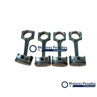 Pistones armados con biela para Peugeot 1.6 16v Nafta - Motor Tu5jp4