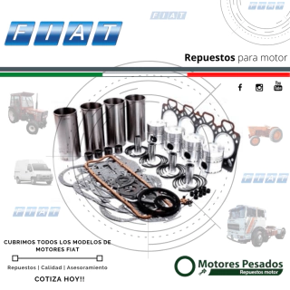 Repuestos Fiat - Fiat 115.80 - Fiat 115.90 - Fiat 1380 - Fiat 130 - Fiat 150 E25 - Fiat 150 E20 - Fiat 160 - Fiat 8060 - Fiat 1580 - Fiat 1880 - Fiat 211 - Fiat 411 - Fiat 400 - Fiat 500 - Fiat 411R - Fiat 430 - Fiat 450 - Fiat 540 - Fiat 640 - Fiat 55.90