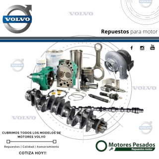 Repuestos Volvo - Volvo B7R - Volvo  D12 - Volvo  D13 - Volvo  FH340 - Volvo  FH360 - Volvo  FH380 - Volvo  FH400 - Volvo  FH440 - Volvo  D7C - Volvo  D7E - Volvo  D9B - Volvo  NL10 - Volvo  TD61 - Volvo  TD70 - Volvo  TD71 - Volvo  TD73 - Volvo  TD100 - 