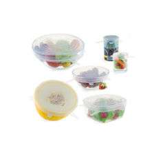 Set x 6 tapas de silicona reutilizables - comprar online