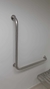 Barra de Apoio 60x60 "L" parede Inox - comprar online