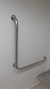 Barra de Apoio 70X70 "L" parede Inox - comprar online