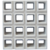 Cobogo de Concreto 16 furos 40x44